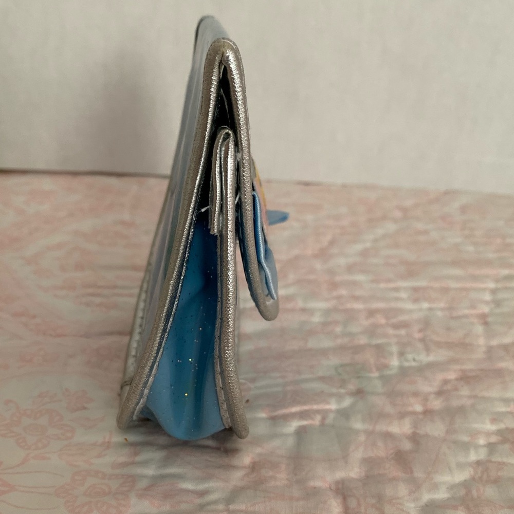 VTG Disney Princess Cinderella Purse Toy Plastic Blue Silver Children’s Dress Up - Picture 3 of 13